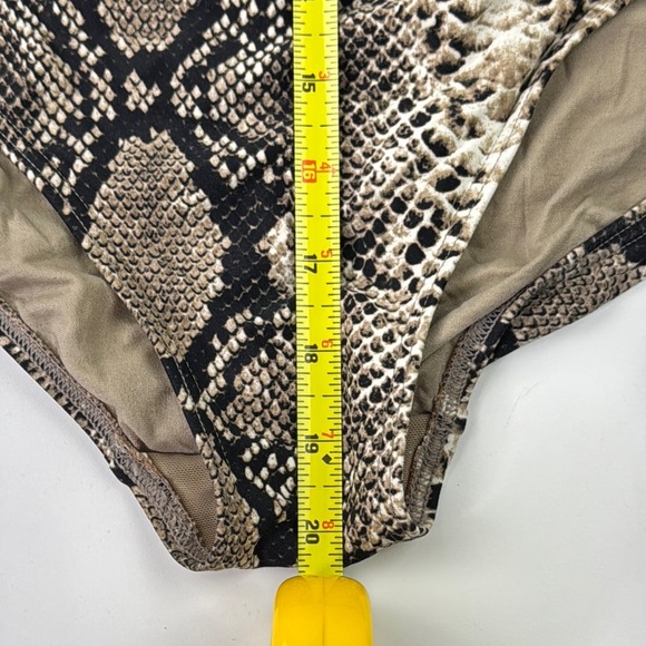 Bond-eye Women's Snake Print One Piece Swimsuit - Picture 8 of 10